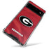 University of Georgia Red Jersey Google Pixel 6 Clear Case